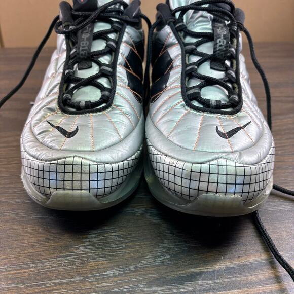 Nike Air MAX 720-818 Sneakers Mens 11 Metallic Silver/Black/Orange BV5841-001 main image 4